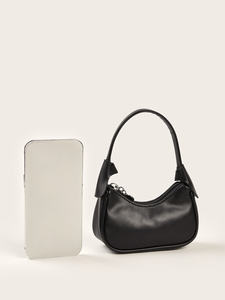 Küçük çanta sonbahar kış yeni baskı PU deri omuz çantası kadınlar için çocuk Pu çanta Mini çanta tek moda kızlar 190T - Product Image 3