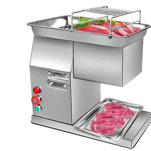 Máquina cortadora de cerdo comercial multifuncional, máquina cortadora de carne, máquina cortadora de carne eléctrica - Product Image 6