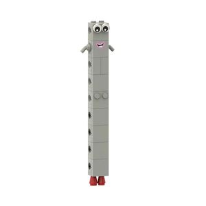 Juguete de Bloques de Construcción Digitales Cuadrados, Superventas Transfronterizo, 10 Figuras Deformables, Rompecabezas Ensamblable con Tarjeta y Gránulos - Product Image 4