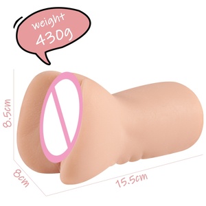 เครื่องช่วยสำเร็จความใคร่ชายแบบสมจริง <span class=keywords><strong>Amela</strong></span> ทำจากวัสดุ TPR นุ่ม ช่องคลอดจำลองเสมือนจริง พื้นผิว 3 มิติ จัดส่งแบบเรียบร้อย ของเล่นผู้ใหญ่สำหรับผู้ชาย น้ำหนัก 430 กรัม - Product Image 6