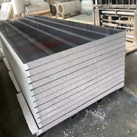 Maison préfabriquée, maison modulaire en conteneurs, matériaux de construction pour panneaux muraux isolés et imperméables en EPS