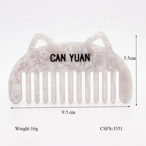 CANYUAN de plástico de alta calidad pelo personalizar logotipo lindo gatito y gato de pelo para niñas - Product Image 2