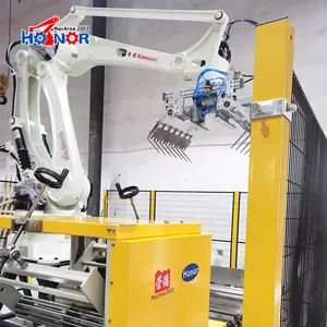 Penjualan Terbaik palletizer otomatis sistem palletizer untuk kemasan kotak karton atex robot palletizer