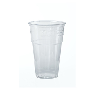 <b>Polystyrene</b> Plastic Transparent cup, 300/400 mL, 25 pcs/pack - Product Image 1