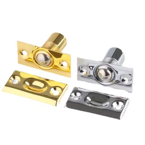 Loquet de porte en cuivre 53x26mm, loquet à ressort dissimulé pour portes en bois KTV - Product Image 4