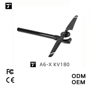 มอเตอร์ไร้แปรงถ่าน A6-X 14S KV180 สำหรับโดรน สำหรับโดรนควอดคอปเตอร์ 5 ลิตร หรือโดรนเฮกซาคอปเตอร์ 10 ลิตร โดรนเกษตรกรรม BLDC สำหรับอะไหล่โดรน - Product Image 1