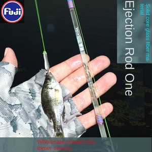 Canne à pêche ultra-souple pour micro-objets, avec anneaux Fuji, pour la pêche au lancer, poignée droite, modèle <span class=keywords><strong>Lu</strong></span> Ya White - Product Image 5
