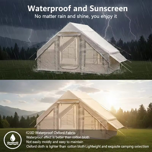 Tente de camping gonflable Forenia, tente gonflable pour le camping en plein air, tente de camping gonflable imperméable pour 8 à 12 personnes - Product Image 5