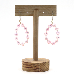 <span class=keywords><strong>Orecchini</strong></span> Pendenti Classici <span class=keywords><strong>Personalizzabili</strong></span> in Argento 925 con Perle Naturali d'Acqua Dolce, Gioielli da Donna Assemblati a Mano - Product Image 2