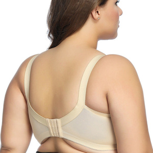 <span class=keywords><strong>Reggiseno</strong></span> taglie forti per grandi donne Ultra-sottile biancheria intima senza spugna senza fili Push up Sexy pizzo trasparente grande seno cd Cup - Product Image 6