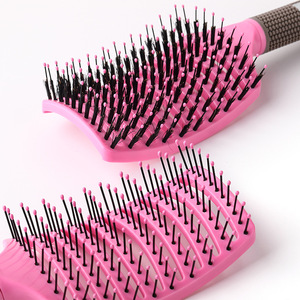 Pork Rib Shaped Comb, airbag Comb, High Skull Top <b>Fluffy</b> Mosquito Coil, Large Curved Comb, Hollow air <b>Cushion</b> Massage Comb - Product Image 5
