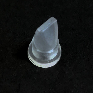 Valve anti-retour en silicone micro-transparente type bec de canard – Vente en gros de valves de retenue en caoutchouc pour fabricants - Product Image 1