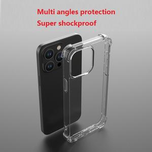 Commercio all'ingrosso antiurto durevole posteriore del PC TPU cornice Trasparente di Cristallo di copertura della cassa del <span class=keywords><strong>telefono</strong></span> delle cellule per il iPhone 7 8 XS 11 per samsung s20 - Product Image 6
