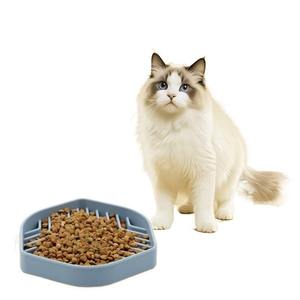 High-Temperature Resistant Square Portable Silicone Pet <b>Slow</b>-<b>Feeder</b> <b>Bowls</b> - Product Image 2