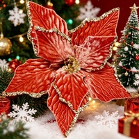 Großmengenlieferung Künstlicher Weihnachtsblumen für Supermarktketten