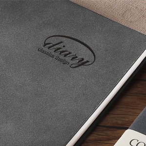 Carnet de notes en cuir PU A5 B5 personnalisé avec logo, 100 feuilles, pour bureau, vente en gros - Product Image 2