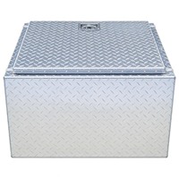 Boîte en aluminium résistante à la corrosion pour travaux forestiers, armoire à outils avec installation facile