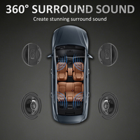 Haut-parleur de voiture 3 voies 6 pouces TS-A1697S 400W coaxial
