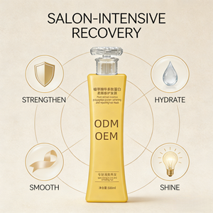 Maschera Professionale per Capelli con Peptidi e Proteine - Trattamento Riparatore, Idratante e Lisciante per Capelli Danneggiati - Product Image 3