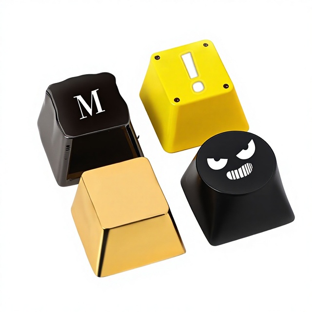 Cross Shaft Metal Keycap Custom Creative Cartoon Character IP Game Peripheral Mechanical Keyboard Cap