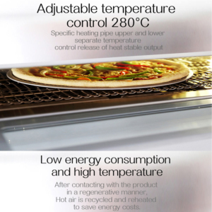 Germania Deutstandard NP-17 ruote superiori nastro trasportatore forno per <span class=keywords><strong>Pizza</strong></span> Display digitale commerciale elettrico Horno <span class=keywords><strong>Pizza</strong></span> per pizzerie - Product Image 2