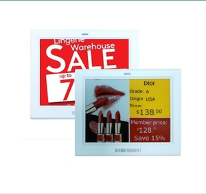 Panneau publicitaire intelligent pour supermarché, affichage numérique sans fil de 4,2 pouces, étiquette électronique de prix, système ESL EAS - Product Image 1