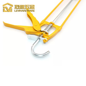 <span class=keywords><strong>Pistola</strong></span> de calafateo de aleación de hierro de alta resistencia con varilla hexagonal, para sellador epoxi, relación de empuje 18:1, 9 pulgadas, 10 oz, 310 ml, para construcción - Product Image 3