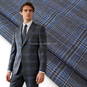 Tessuto per Abiti da Uomo di Peso Medio Personalizzato per Abbigliamento da Ufficio di Alta Gamma - Product Image 1