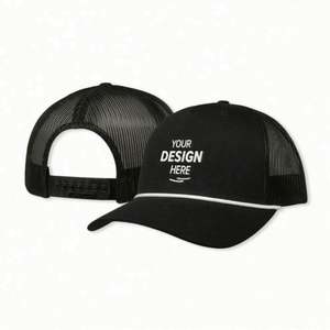 Gorra Trucker de Malla de 5 Paneles con Logotipo Personalizado Bordado en Espuma 3D de Alta Calidad, Gorra Deportiva Moderna y a la Moda - Product Image 1