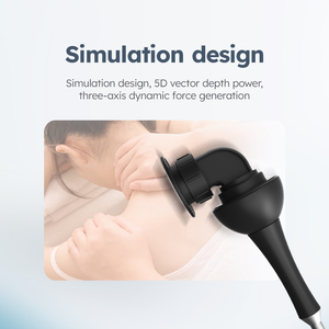 Pistola de Masaje Rotacional 5D de Nuevo Diseño 2026, Relajación de Tejidos Musculares Profundos, 6 Cabezales de Masaje para Recuperación Deportiva - Product Image 4