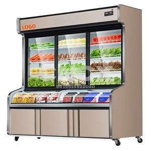 Vitrinas Refrigeradas para Hot Pot, 3 Zonas de Temperatura, <span class=keywords><strong>Mesa</strong></span> de <span class=keywords><strong>Bar</strong></span> Comercial para Malatang con Congelador y Refrigerador para Exhibición de Ingredientes - Product Image 3