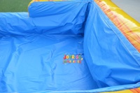 Toboggan aquatique gonflable commercial en PVC de 18 pieds, certifié CE, norme CPC/AS 3533, pour usage domestique et résidentiel, intérieur/extérieur, garantie de 3 ans