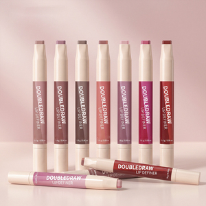Rossetto e Matita per <span class=keywords><strong>Labbra</strong></span> 2-in-1 per Definire le Tue <span class=keywords><strong>Labbra</strong></span>, Facile da Applicare con Finitura Vellutata Opaca, Penna per Trucco <span class=keywords><strong>Labbra</strong></span> a Doppia Punta - Product Image 4