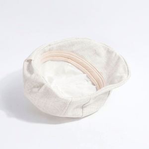 Gorro de Pintor Estilo Japonés para Mujer, Primavera-Verano, Transpirable, de Algodón y Lino, Informal - Product Image 4