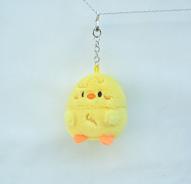 Porte-clés gaufre aux œufs jaune Skz-8 cm