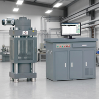 Machine d'essai de compression électro-hydraulique servo-assistée 2000 kN pour béton, cubes et cylindres – Équipement de test de compression
