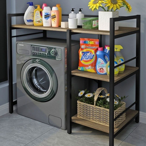 Washing Machine <b>Shelf</b> Organizer Organizing Rack Bathroom <b>Sink</b> <b>Sink</b> Storage Rack - Product Image 2