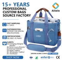 Sac fourre-tout en toile grand format pour femme, durable, pliable, sac messager pour Bible, sac à main en toile, sac bandoulière avec plusieurs poches