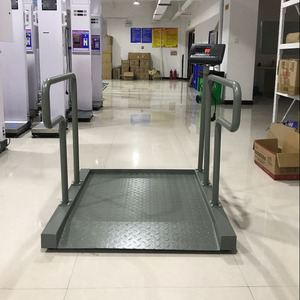 Báscula para Silla de Ruedas de Acero al Carbono 1-500kg Báscula Electrónica para Peso Corporal DHM-500 - Product Image 1