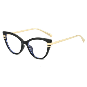 Gafas de Sol Unisex con Marco Completo, Estilo Ojo de Gato, Metal y PC, Degradado, UV400, Retro Europeo Americano, Nuevas - Product Image 1