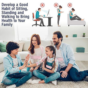 Corrector de postura para hombres y mujeres, soporte ajustable para la parte superior del <span class=keywords><strong>cuello</strong></span> y el hombro, para aliviar el <span class=keywords><strong>dolor</strong></span> de clavícula - Product Image 5