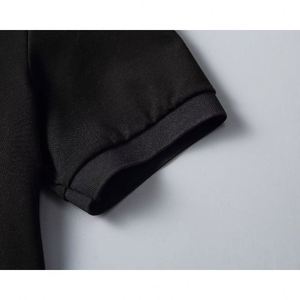 Polo de Diseño Deportivo y Transpirable Burberry de Manga Corta, Ajustado, Casual, Elegante y Elástico, 100% Algodón, con Cuello para Hombre 2 - Product Image 3