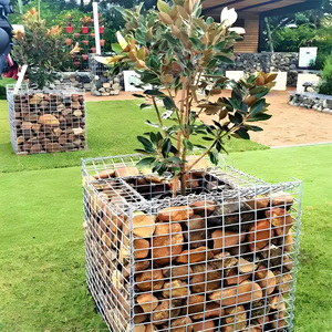 热镀锌焊接石笼箱钢丝网挡土墙河岸石笼篮石笼景观墙 - Product Image 5
