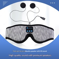Nouveau masque oculaire Bluetooth 60 avec casque stéréo sans fil, design respirant, protection oculaire, ombrage, personnalisation du logo disponible, modèle