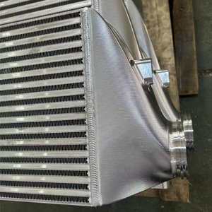<span class=keywords><strong>Intercooler</strong></span> de compétition <span class=keywords><strong>Fiesta</strong></span> ST180/ST200 1.6L MK7 EcoBoost Noir/Argent Radiateur pour système de refroidissement automobile - Product Image 2