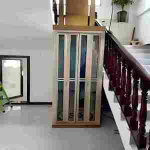 Elevador de Acero Inoxidable de 2-3 Metros y 300-450 Kilogramos para Casas Pequeñas, Villas, Parques, Discapacitados, Cabina de Elevador Familiar para Subir Escaleras - Product Image 6