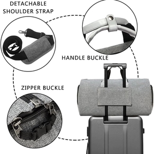 Maleta de <span class=keywords><strong>Viaje</strong></span> Unisex de Gran Capacidad, Duradera, Ligera, Impermeable, de Poliéster, con Organizador, Plegable, con Asa de Transporte - Product Image 2