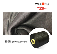 Offre Spéciale Fil Texturé 100% Polyester DTY 120D/48F, Écologique, Anti-bactérien, Teint, Anti-boulochage
