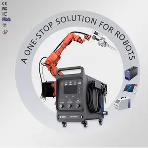 Otomobil parçaları için en güçlü lazer 6 eksen robotik kol kaynak robotu lazer kaynak makineleri