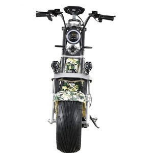 สกู๊ตเตอร์ไฟฟ้า Citycoco ยางอ้วน 10 นิ้ว กำลังมอเตอร์ 1500 วัตต์ ขายดีในยุโรป พร้อมใบรับรอง EEC - Product Image 1